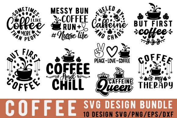 Coffee Svg Bundle, Christian Quotes Svg: Crafting Warmth and Connection for Local Business Branding