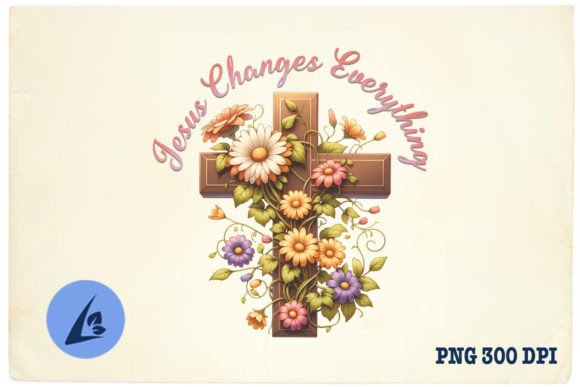 Jesus Changes Everything Floral PNG: A Brand Designer’s Review for Local Business Branding
