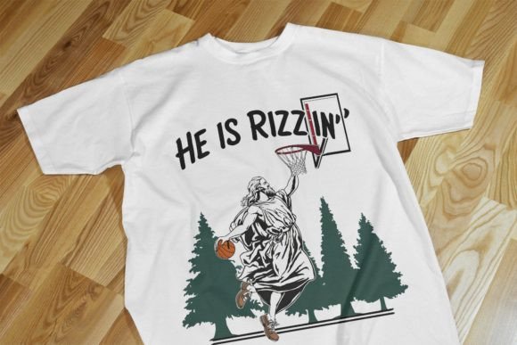 Jesus Playing Basketball PNG: A Rizz-Inspired Design for Creative Embroidery