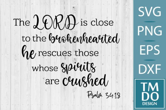 The Lord is Close – Christian SVG & PNG for Crafts and Digital Products