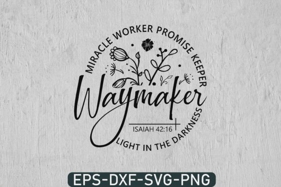 Waymaker SVG: Christian Graphic Design for Blogs, Crafts & Content Publishing